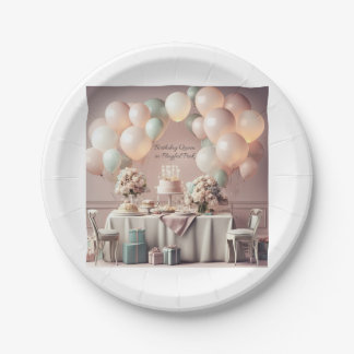 BIRTHDAY PAPER PLATES