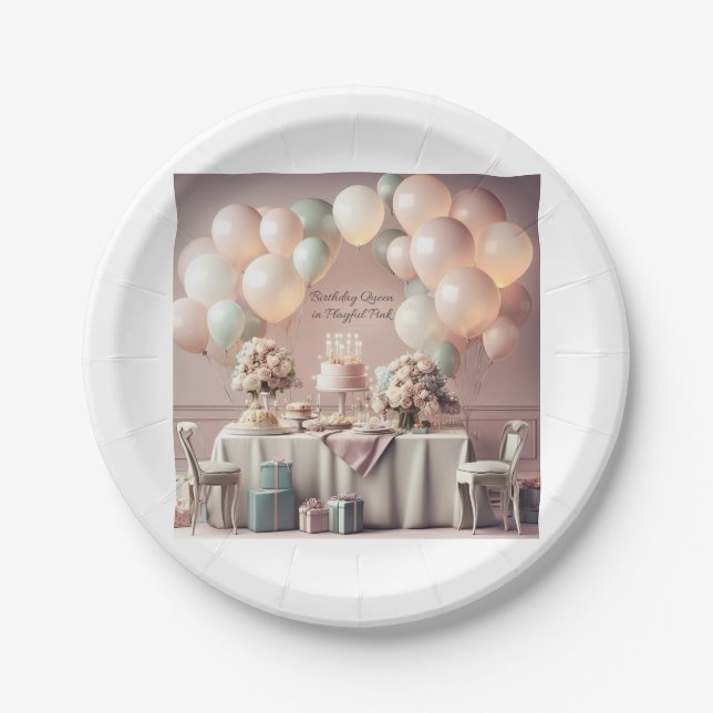 BIRTHDAY PAPER PLATES (Front)