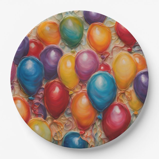 Birthday Paper Plates (Front)