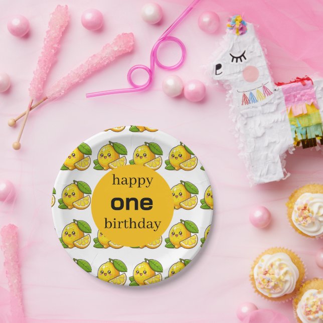Birthday Paper Plates Party Supplies Set Decor (Party)