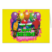 BIRTHDAY PARROTS (Front Horizontal)