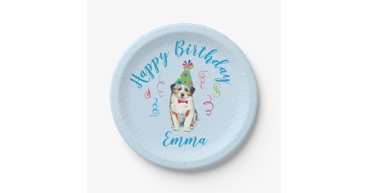 Birthday Party Aussie Paper Plates | Zazzle