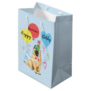 Birthday Party Balloons Tervuren Medium Gift Bag