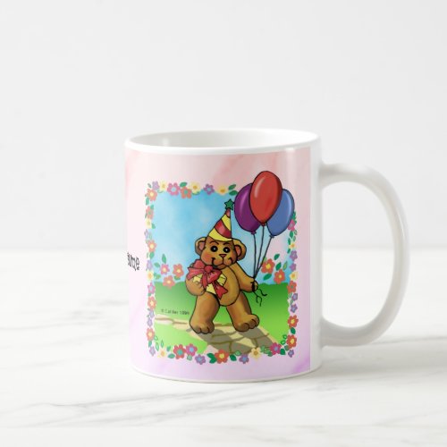 Birthday Party Bear Mug