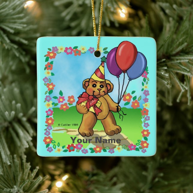 Birthday Party Bear ornaments (Tree)