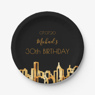 Mens 30th Birthday Party Supplies Zazzle Mens 30th Birthday Party Supplies Zazzle