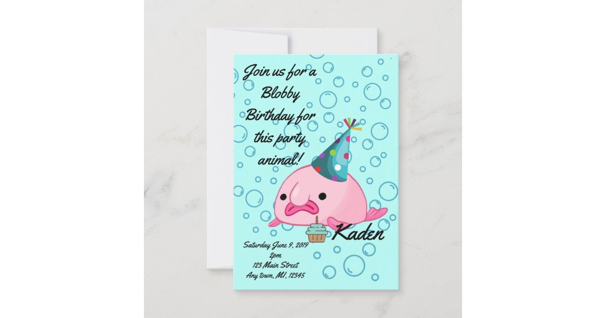 Blob Fish | Greeting Card