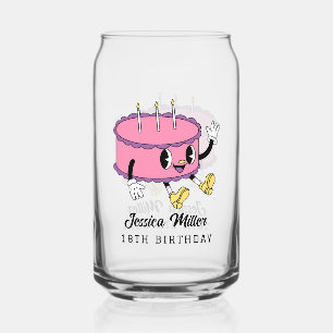 BIRTHDAY Party Can Glass