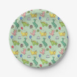Birthday Party Dinos Paper Plates