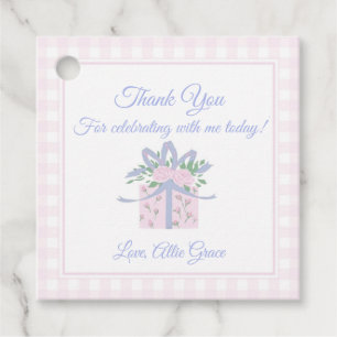 Birthday Party Favor Tags - Everyday is a Gift