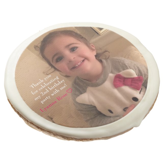 Birthday Party | Favors Sugar Cookies (Angled)