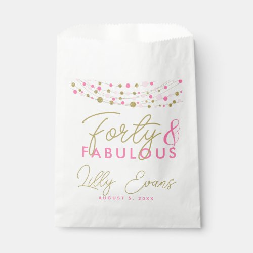 birthday party favour bag party bag custom favor bag