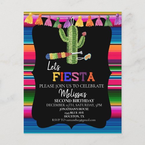 Birthday Party Fiesta Piata Mexico 