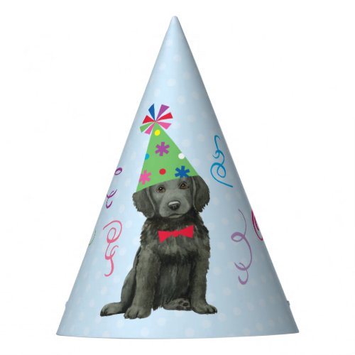 Birthday Party Flat_Coated Retriever Party Hat