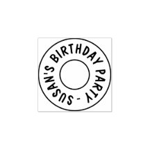 Birthday Party Hand Stamp