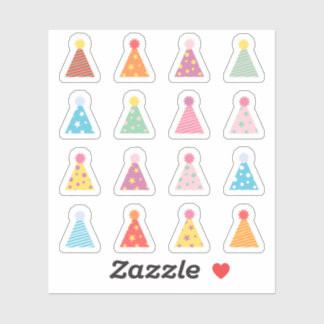 Birthday Party Hats Bday Reminder Bujo Planner Sticker
