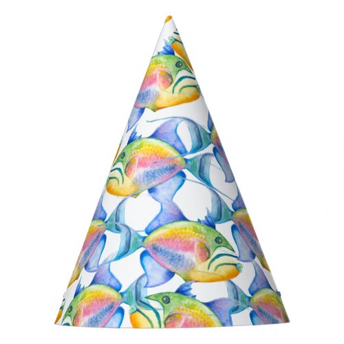 Birthday Party Hats Tropical Fish