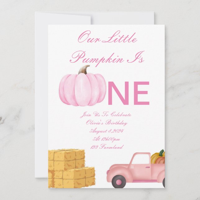 Birthday Party Invitation (Front)