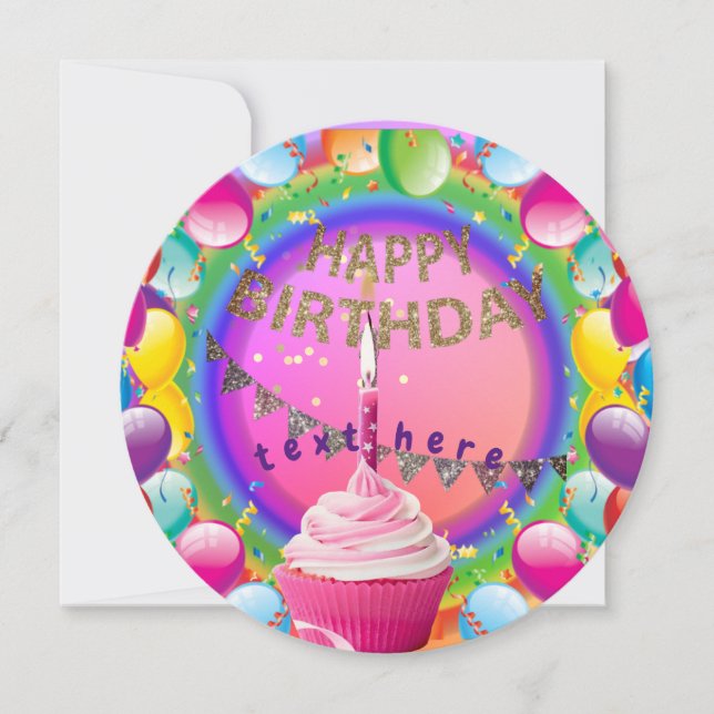 Birthday Party Invitation (Front)