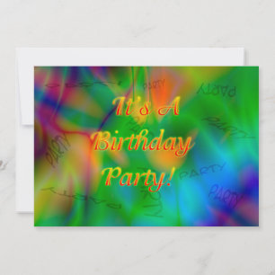Birthday Party Invitation