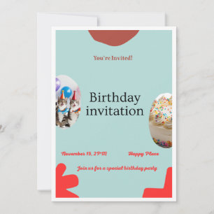 Birthday Party invitation