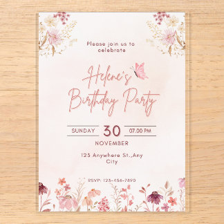 Birthday Party Invitation
