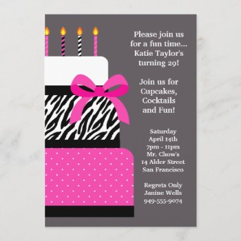 Birthday Party Invitation by eventfulcards at Zazzle