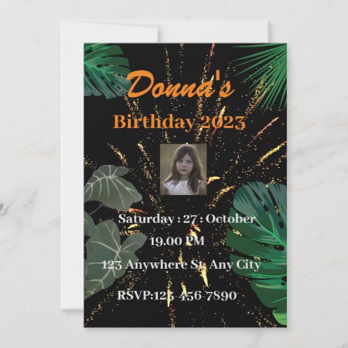 Birthday party Invitation