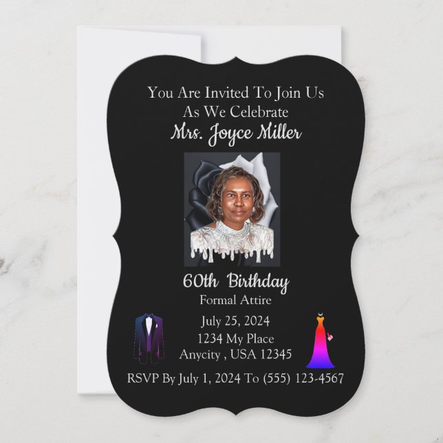 Birthday Party Invitation (Front)