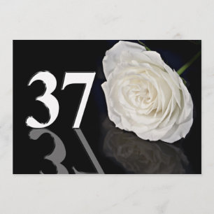 Birthday party invitation 37 years old