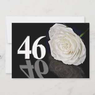 Birthday party invitation 46 years old