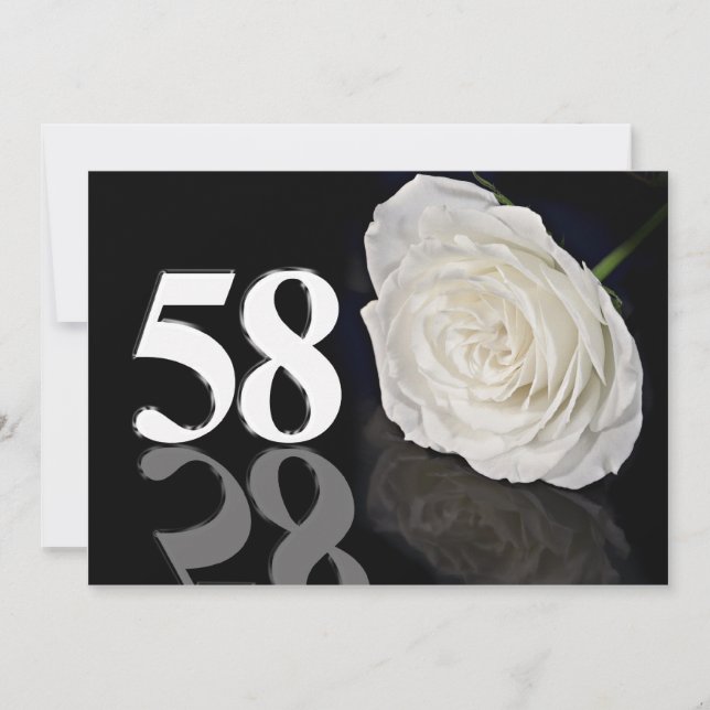 Birthday party invitation 586 years old (Front)