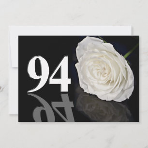 Birthday party invitation 94 years old
