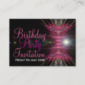 Birthday Party Invitation Card (Front)