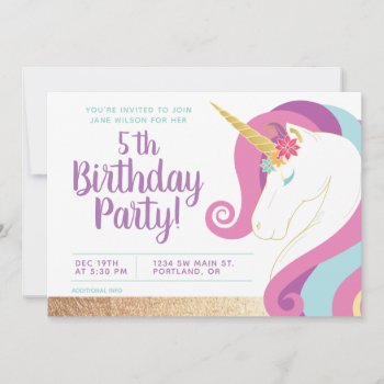 Birthday Party Invitation (customize It!) by TheKPlace at Zazzle