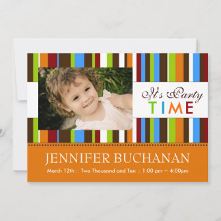 Birthday Party Invitation for Kids