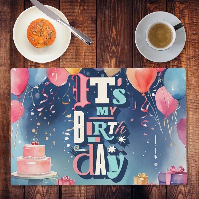 Birthday Party Invitation Placemat (Creator Uploaded)