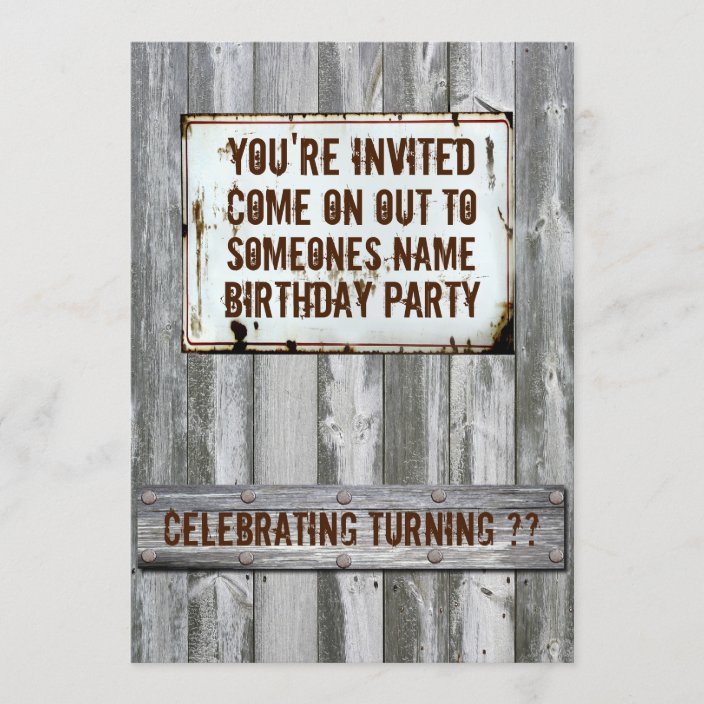 Birthday Party Invitations | Zazzle.com