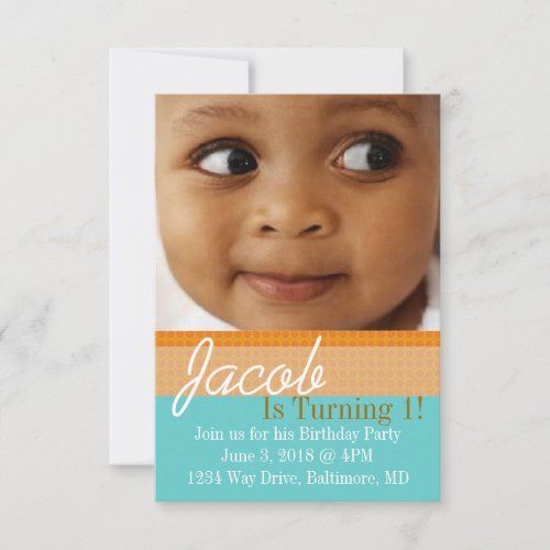 Birthday Party Invite | B-Day