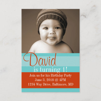 Birthday Party Invite | Colors |blbr