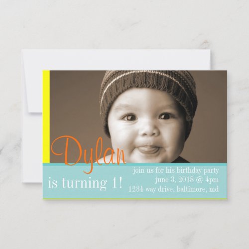 Birthday Party Invite | My Photo