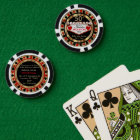 Birthday Party Invite Red Poker Chips