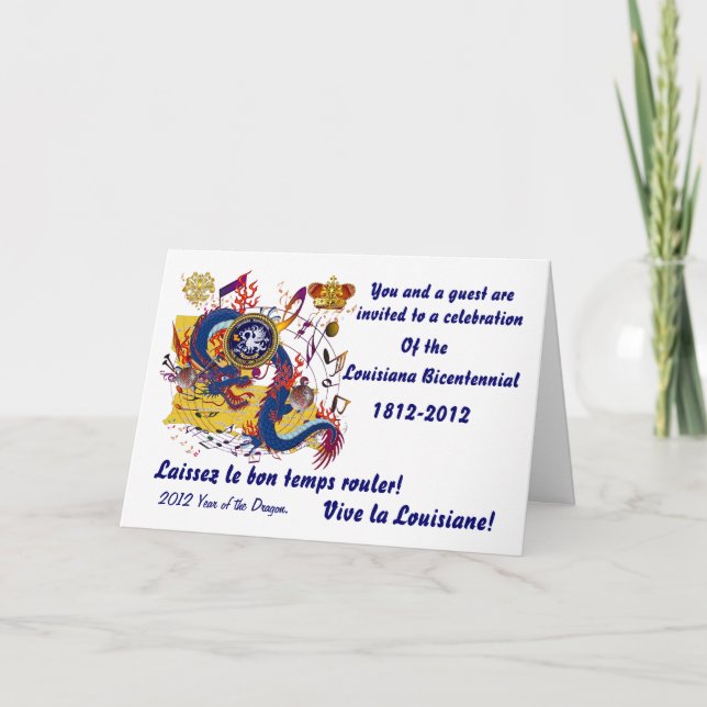 Birthday Party Louisiana Important See Notes Below (Front)