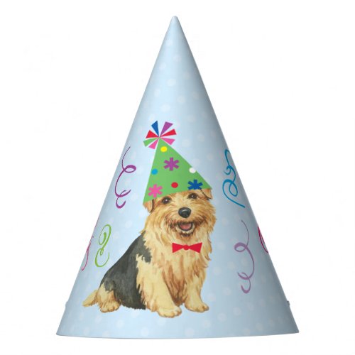 Birthday Party Norfolk Terrier Party Hat