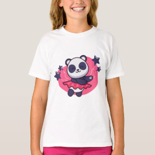 Birthday Party Panda Dance Cute T-Shirt