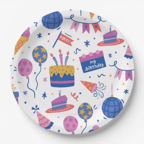 Birthday Party  Paper Plates