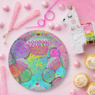 BIRTHDAY PARTY PAPER PLATES