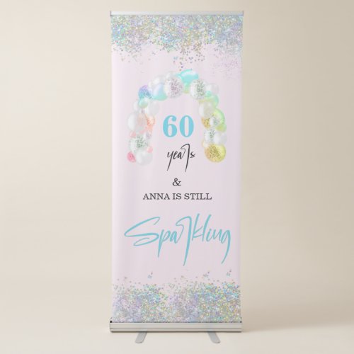  Birthday Party PERSONALIZE any AGE  Retractable Banner