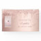 Birthday party photo rose gold welcome