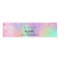 Birthday party pink purple glitter holographic